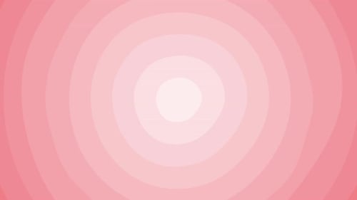 Animated Geometric pattern or background. Abstract moving shapes background, vintage retro colors
