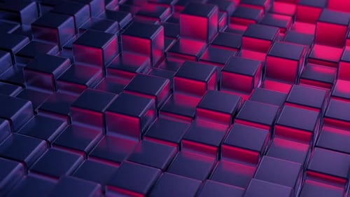 Metal 3D Cubes