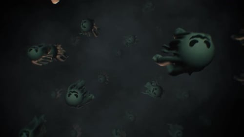 Ghost Tunnel Background