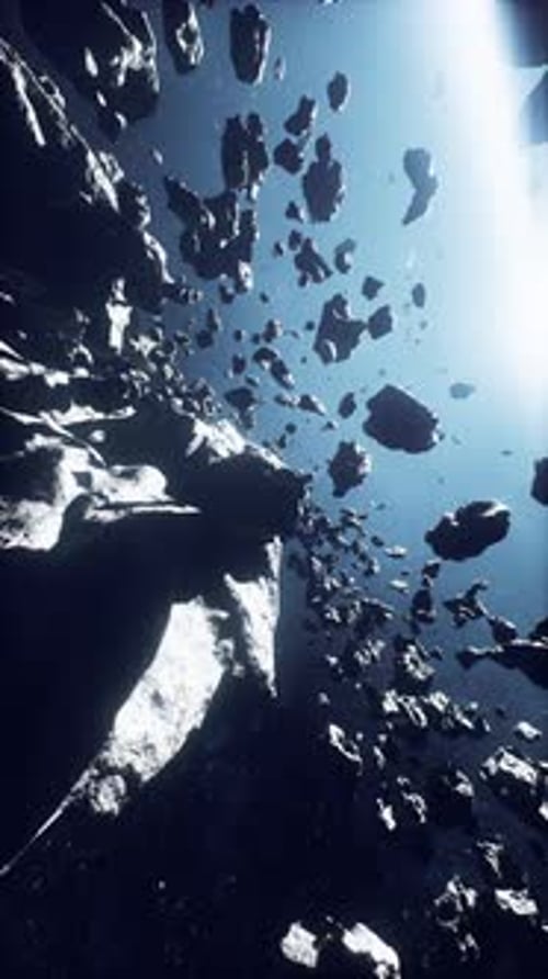 Cluster of Perilous Asteroids in the Midst of a Hazy Universe Vertical