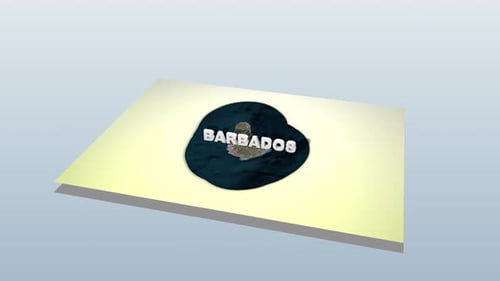 Barbados Map Unfolding