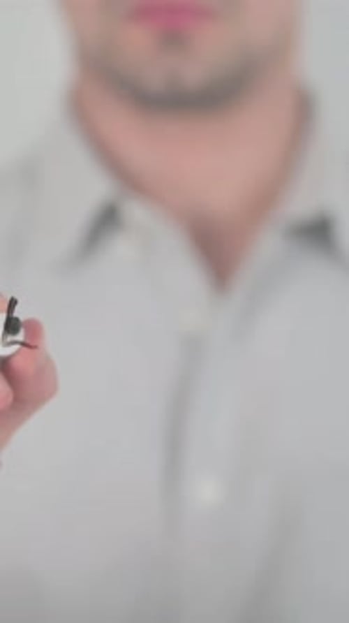 Belichtung, Schreiben auf dem Bildschirm mit der Hand, Vertikales Video