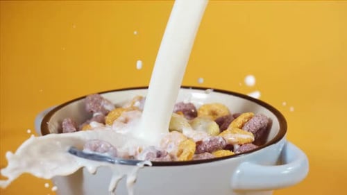 Pouring Milk