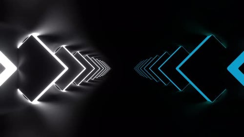 Video mit abstraktem VJ-Nomenhintergrund