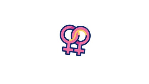 Lesbian Animated Icon