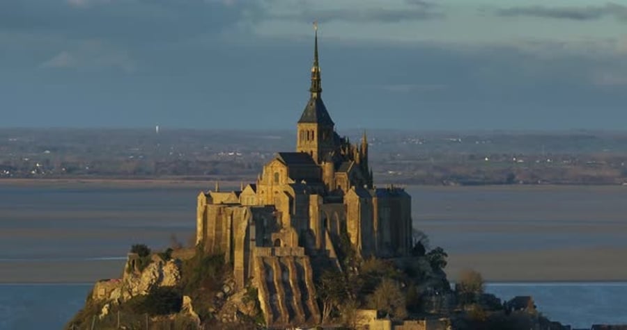 Fly Over Mont SaintMichel One of Europe's Most Unforgettable Sights ...