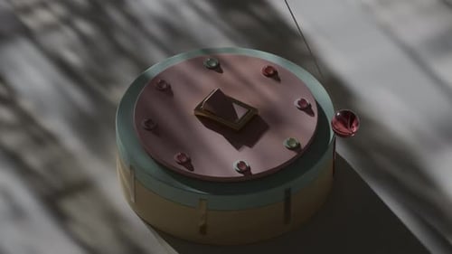 Animação 3D Loop Satisfying Switch