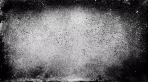 A stop motion loop with changing backgrounds in black and white.