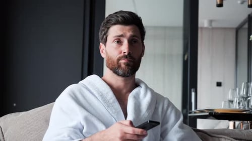 Boring Relax Man