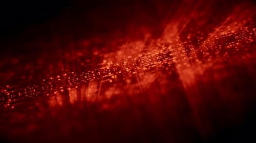 Fond de mouvement numérique abstrait pour les concepts technologiques de réalité virtuelle et de science-fiction 06