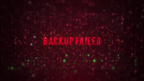 Backup Failed Trendy Words In Technology