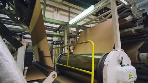 Automatic Machine for Processing Paper Into Puff Corrugated Cardboard