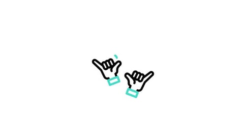 Icono animado de Shaka