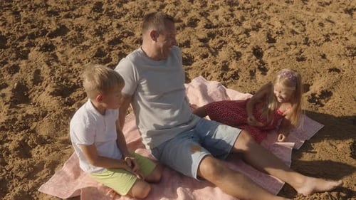 Family Fun On The Beach