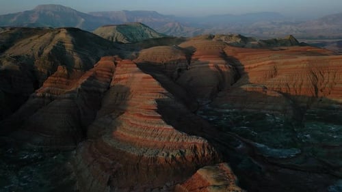 Colorfull Hills Mountain Rock And Valley