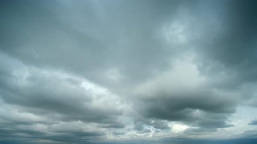 The dramatic stormy weather added to the excitement of the summer day.