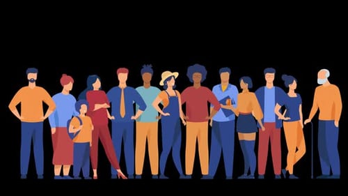 People ِAlpha Channel