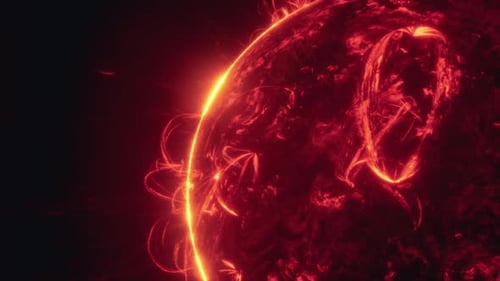 Impresionante vista de la actividad solar que muestra llamaradas y prominencias solares ardientes