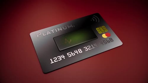 Credit Card And Heart Beat Monitor