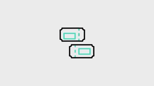 Tickets Animated Icon