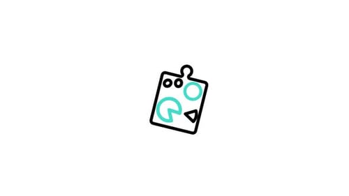 Animiertes Cheeseboard-Symbol