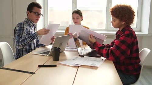 Team at Work Office Meeting