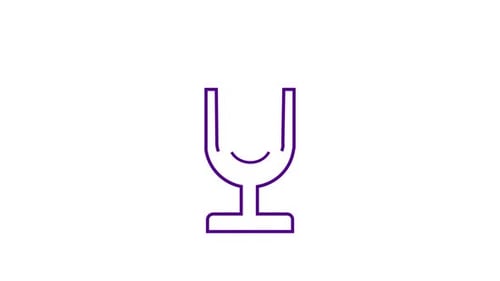Minimalist Line Art Microphone Icon Animation