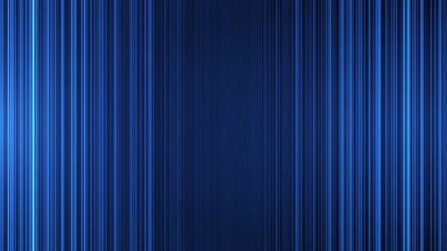 Abstrakter digitaler Hintergrund mit Animation von blauen vertikalen Streifen und Linien. nahtlose Schleife