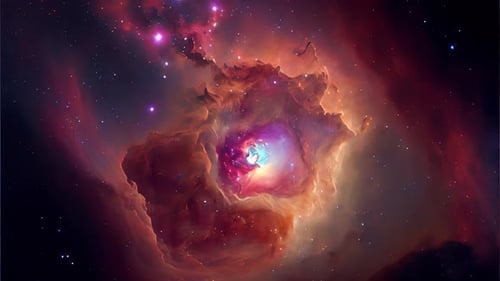 Nebula Galaxy Loop 4K