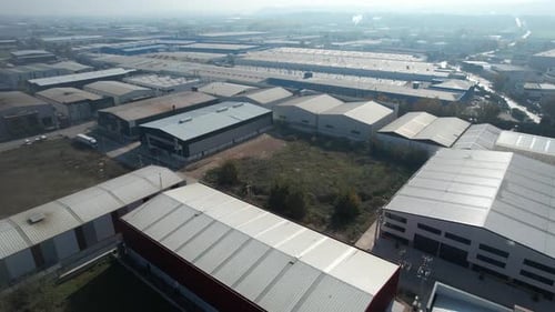 Aerial Factory and Warehouse