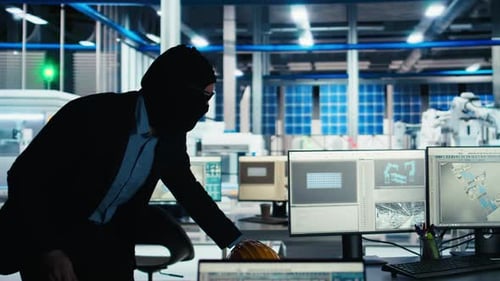 Thief Bypasses Photovoltaics Factory Security Extracting Company Files