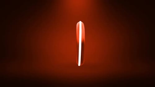 Glossy 3D Wrench Icon Spinning Animation