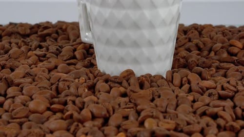 Dynamic slider shot reveals Traditional Turkish Coffee