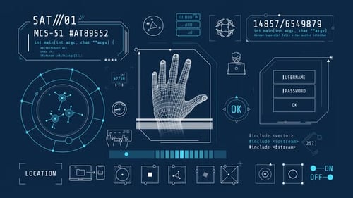Animated Infographics on the Theme of Computer Security
