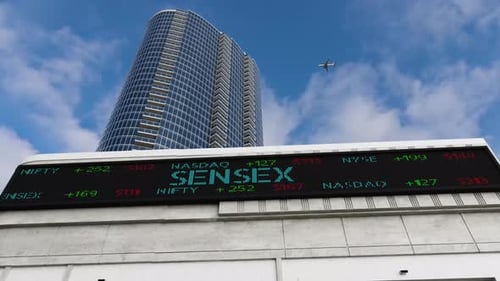 SENSEX Stock Market Board