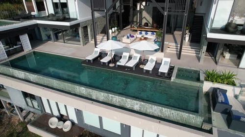 View of Luxury Villa in Phuket Thailand