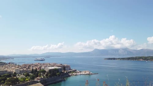 Vue de la vieille ville de Kerkyra (Corfou)