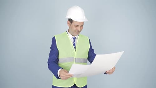 Engineer nodding to the camera.