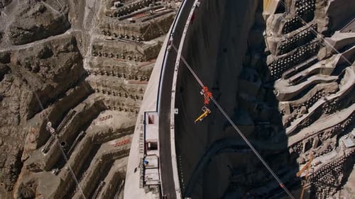 Descripción general de la construcción de presas en curso