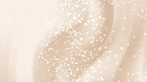 Elegant Sparkling Particles Flowing Motion Background for Celebrations
