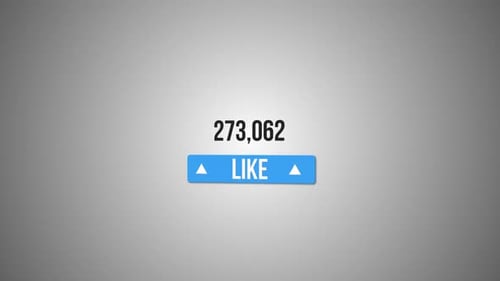 Digital Like Button with 439,114 Likes