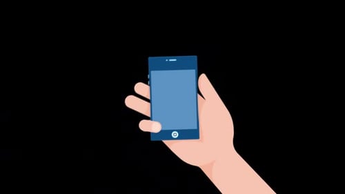 Mobile Morphing to Credit Card For Online Shopping Alpha Channel