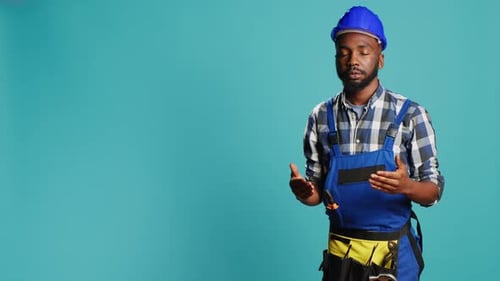 Professional Builder Almost Fainting Being Wobbly