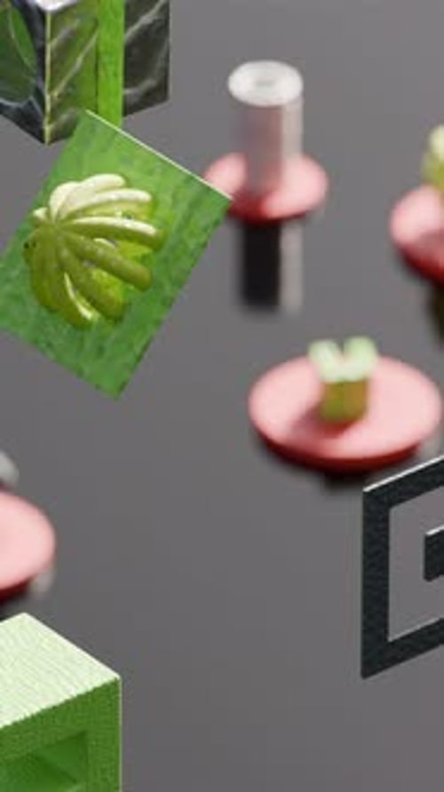 Animation of Geometric Shapes in Motion