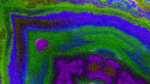 Vibrant Textured Abstract Fluid Color Background