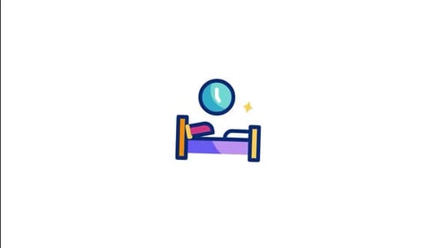 Bed Time Animated Icon