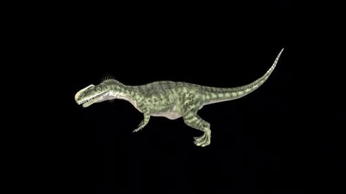 Monolophosaurus untätig