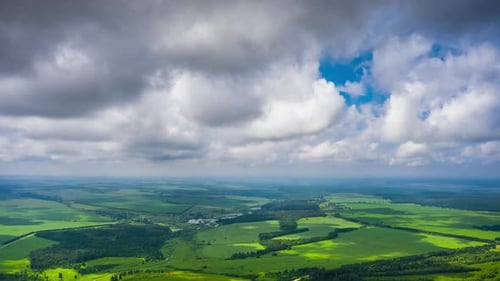 Clouds timelapse. Timelapse of the summer clouds forming in the sky