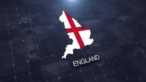 England Map Displaying