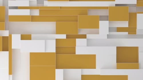 Animated 3D geometric loop background